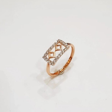 Rose gold ring fancy design by 