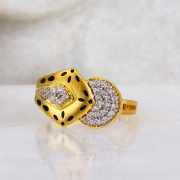 916 gold cz fancy ladies ring by 