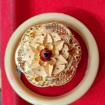Gold and Red Diamond Jodha Ring – Welcome to Rani Alankar-thunohoangphong.vn