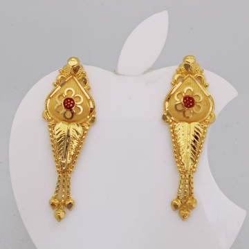 Gold earrings under on sale 20000