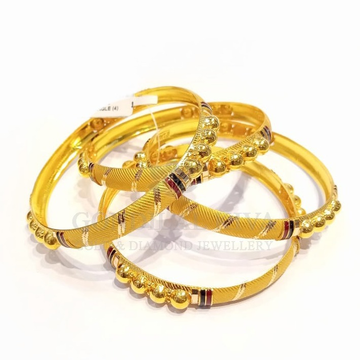 18kt gold bangles 4gbg62 by 