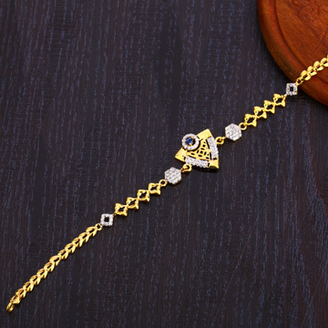 22CT Gold Hallmark Stylish Women's Bracelet LB290p