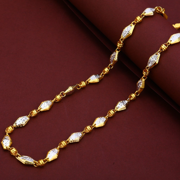 Mens 916 Italian Turkey Gold Chain-MTC74