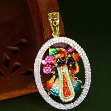 22K Gold Exclusive Dwarkadhish Pendant by 