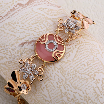 18KT Rose Gold Gorgeous Kada Bracelet RLKB351