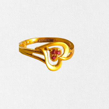 Gold Ring For Girls by 