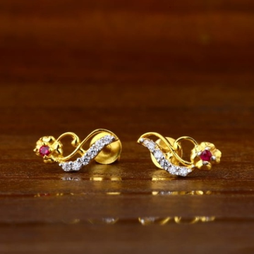 22 carat gold ladies earrings RH-LE472
