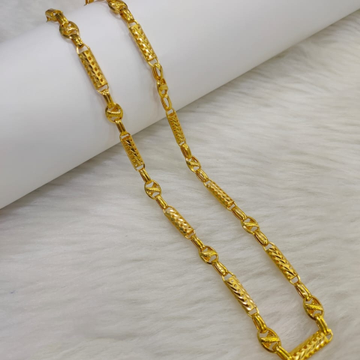 22k gold exclusive lightweight gents chain by 
