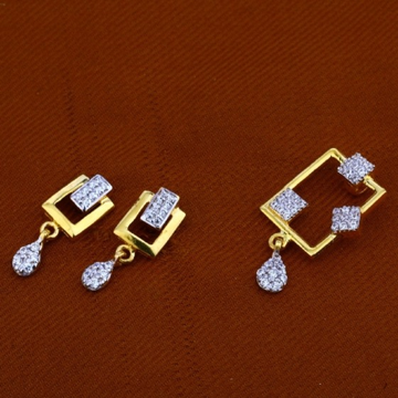 22 carat gold classical ladies pendants set RH-PS7...