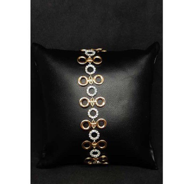 18K Ladies Loose Rose Gold Bracelet K-50028