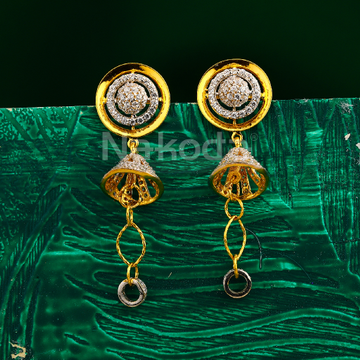 916 Gold Women's Hallmark Delicate Jhummar Earring...