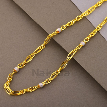 916 Gold Men's Choco Designer Chain MCH819