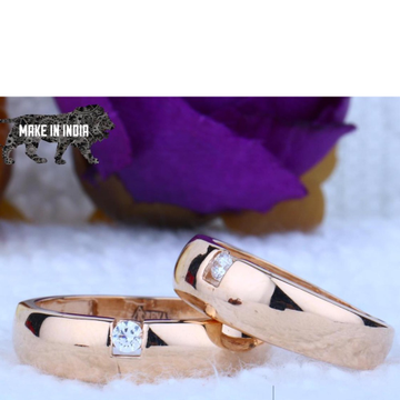 18kt Rose Gold Couple Ring RH-cPR 004