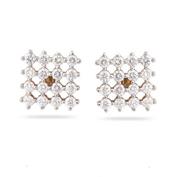22KT Gold  Elegant Design Diamond Earring  by 