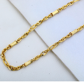 22ct  gold Classic Choco Chain MCH189
