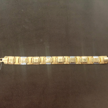 22 k Gold Fancy Bracelet by Zaverat Jewels Hub Pvt. Ltd.
