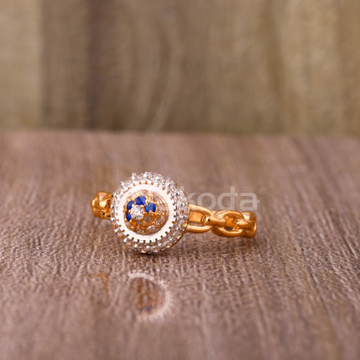 18KT Rose Gold Hallmark Exclusive Ladies Ring RLR9...