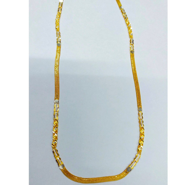 22K Gold Designer Chain by Suvidhi Ornaments
