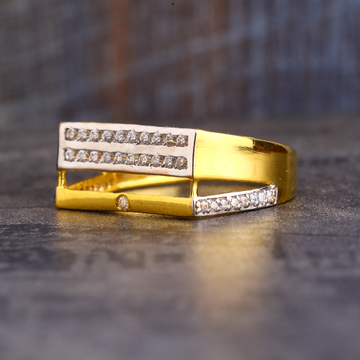 916  Gold Diamond Designer Gentlemen's  Ring MR593