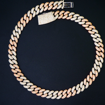 yellow and white gold chain by 