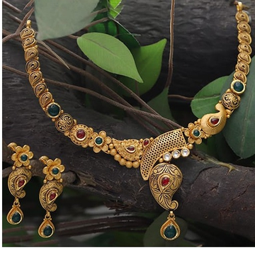 antique necklace set 916 by 