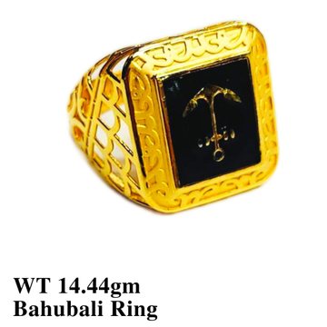 22K Bahubali Anchor Ring by 