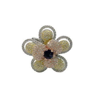 925 Silver Sunshine Rings SLR137