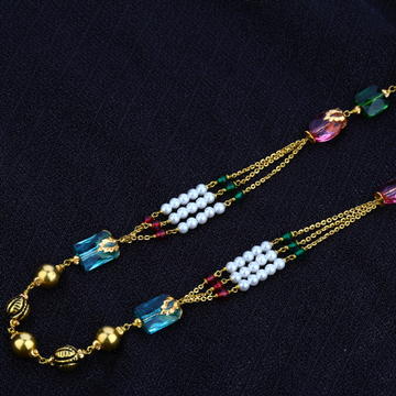 Moti Gold 916 Ladies Mala-AC39