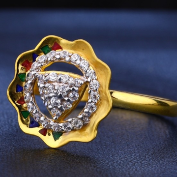 22 carat gold designer diamonds ladies rings RH-LR...
