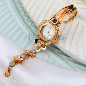 750 Rose Gold Delicate Ladies Watch RLW487