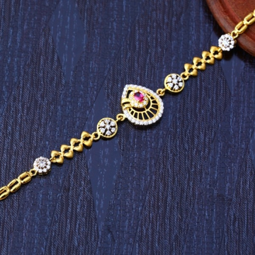 22 carat gold ladies bracelet RH-LB958