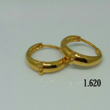 18K Gold Handmade Fancy Earrings by 