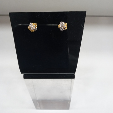 fancy earring by Aaj Gold Palace