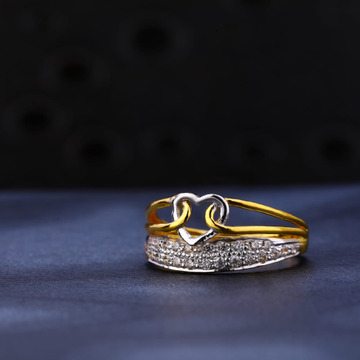 916 Gold Hallmark Designer Ladies Ring LR1255