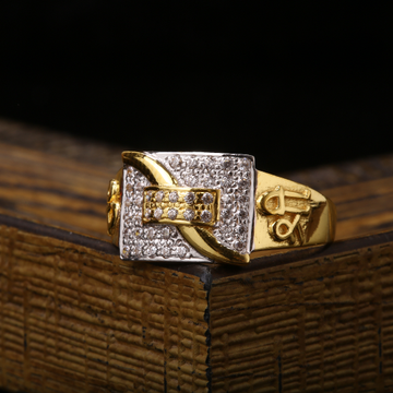 22ct Cz Gents Rings by 