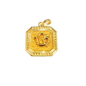 22KT Bahubali OM Design Pendant by 