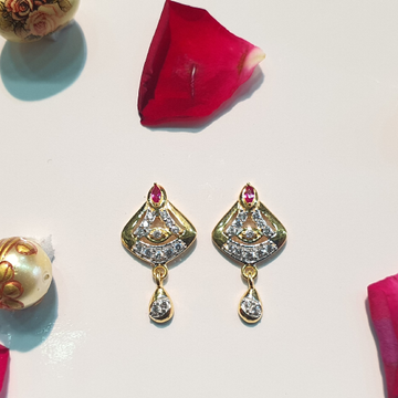 916 Fancy Diamond Earrings by 