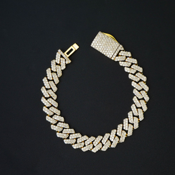white gold chain by 