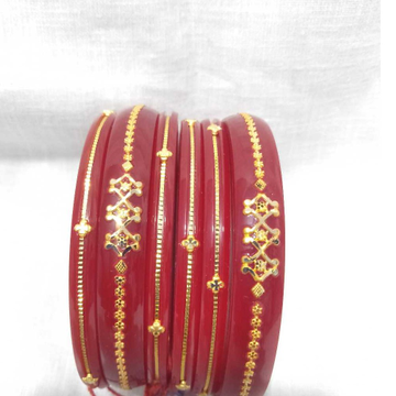22kt hallmark gold 6 Pcs set by 