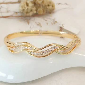 20 carat rose gold ladies asymmetry bracelet rh-lb...