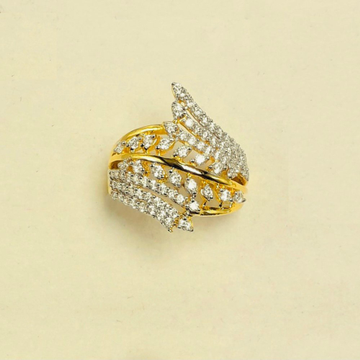 Gold light weight Women Ring by 
