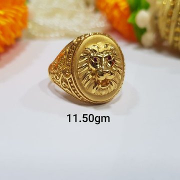 22 carat 916 fancy gents ring by 
