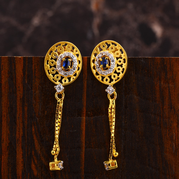 22KT Gold CZ  Designer Ladies  Earring LFE556