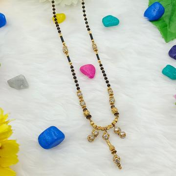 916 GOLD LIGHT WEIGHT MANGALSUTRA by Ranka Jewellers