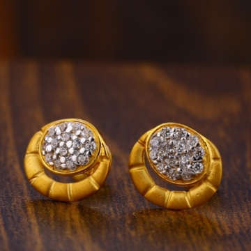 22 carat gold ladies earrings RH-LE513