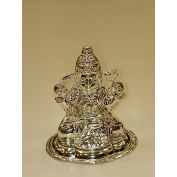 Silver mahalakshmi murti by Jay Ambe Jewellers