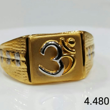 22kt gold ring by 