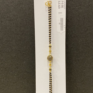 22KT/916 Yellow Gold Eternity Mangalsutra Bracelet...