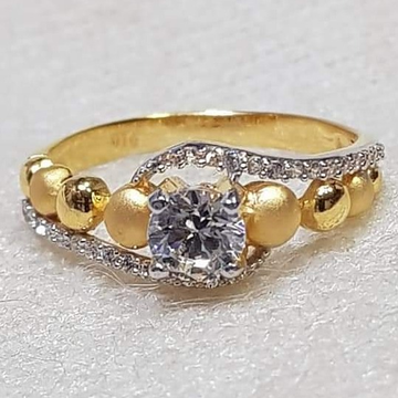 22 carat gold ladies fancy diamond ring  RH-GR337