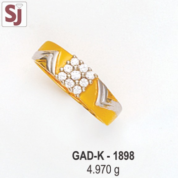 Gents Ring Diamond GAD-K-1898